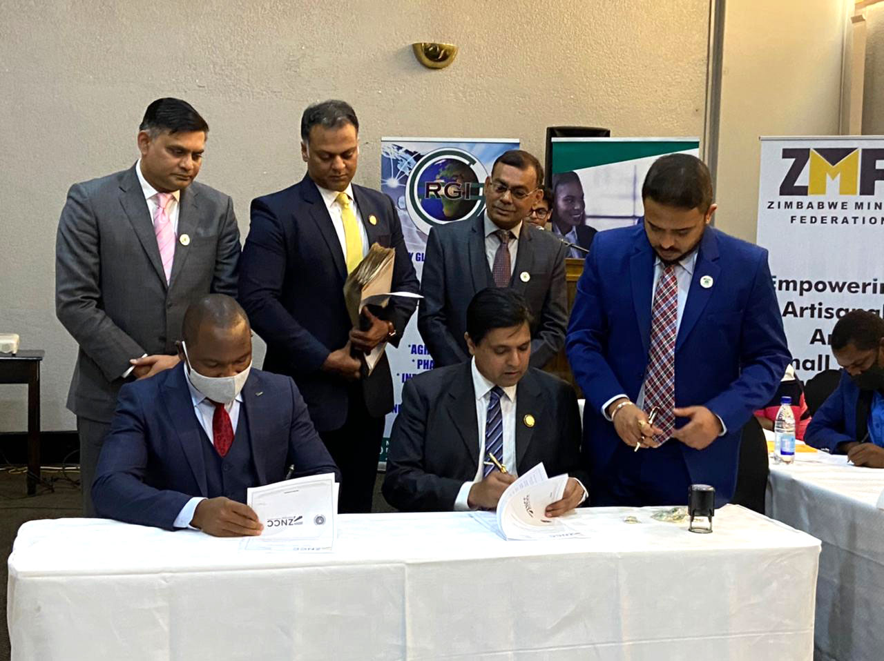 Signing of MOU between ZITC and ZNCC